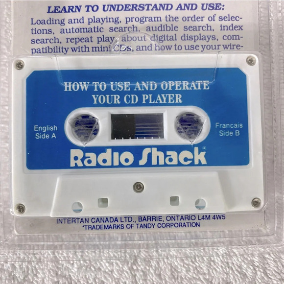 Vintage Talking Owner’s Manual How To Program And Use Compact Disc Players - Picture 3 of 6